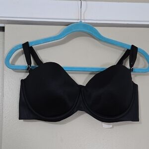 Soma Vanishing Strapless Black Underwire Bra Size 36DD NWT